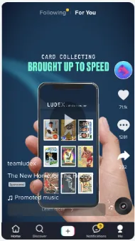 TikTok campaign phone mockup